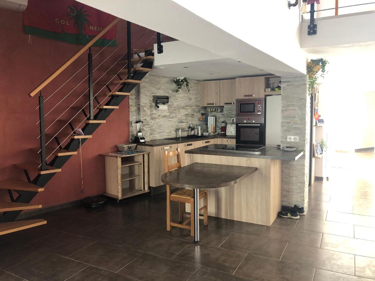 Maison De Village Avec Patio Bessan Zewnętrze zdjęcie